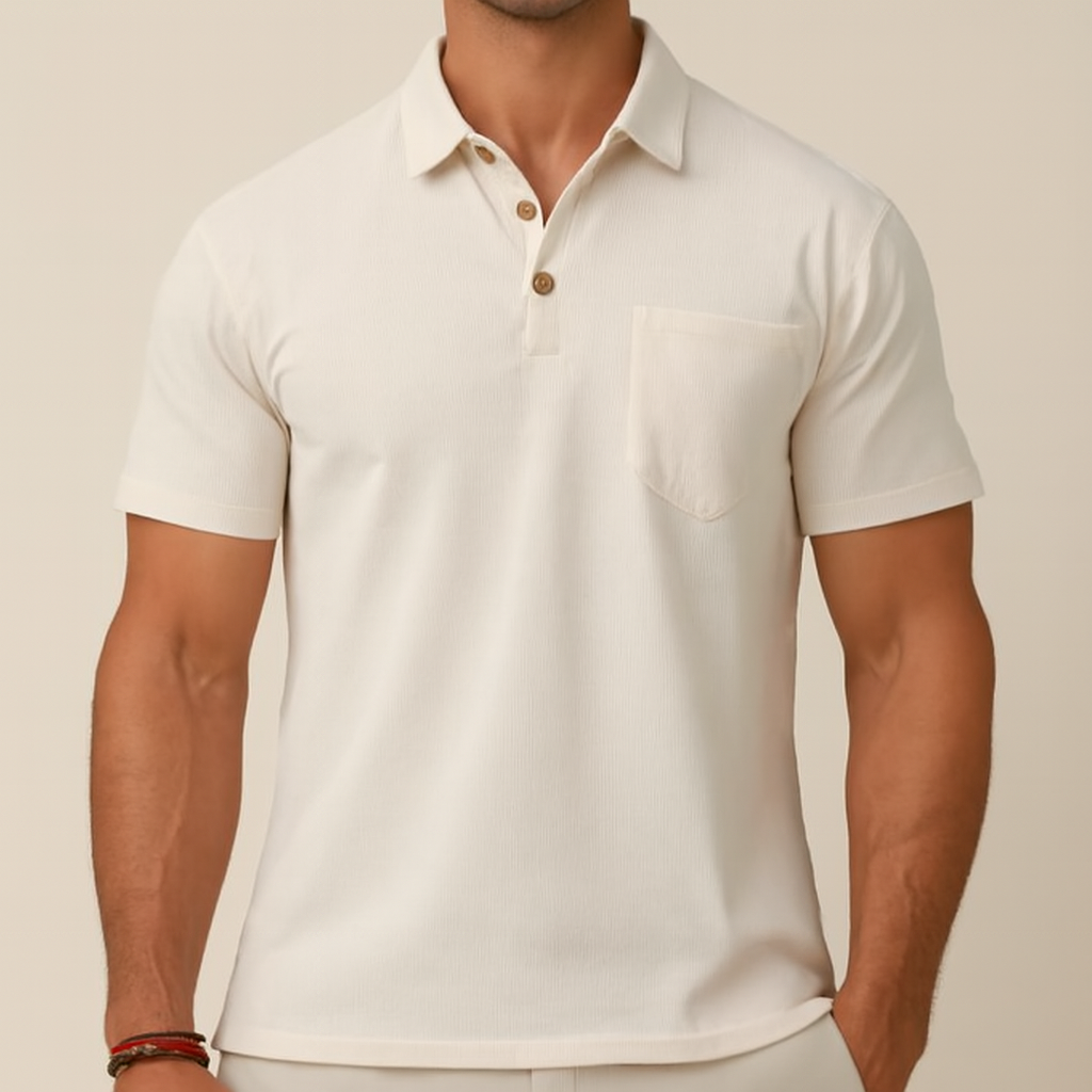 Linen Polo | Vaester & Co