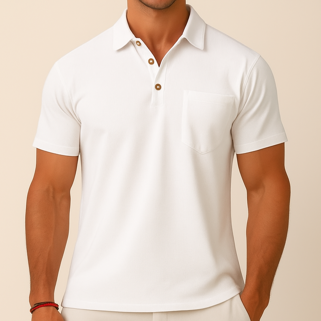 Linen Polo | Vaester & Co