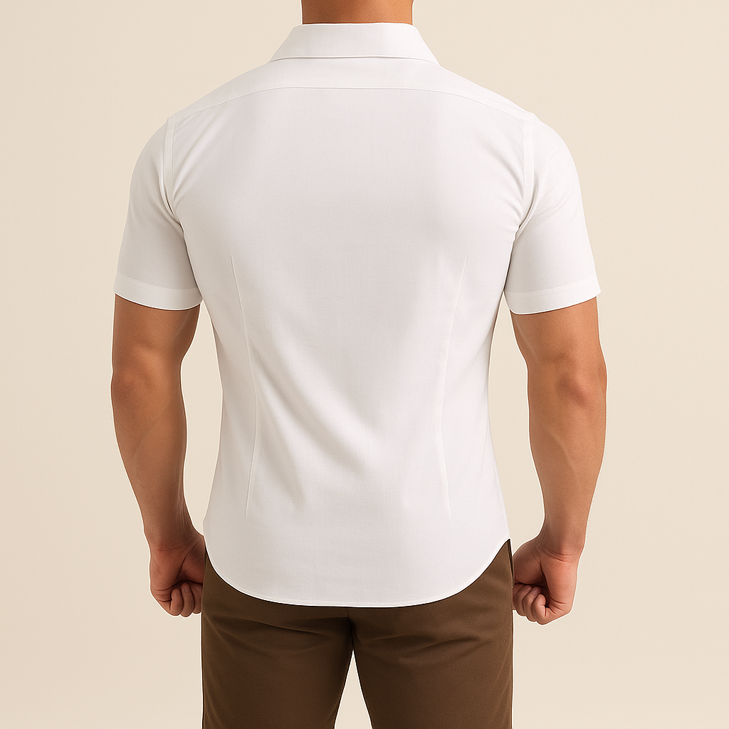 Fit Short Sleeve Bamboo Shirt | Vaester & Co