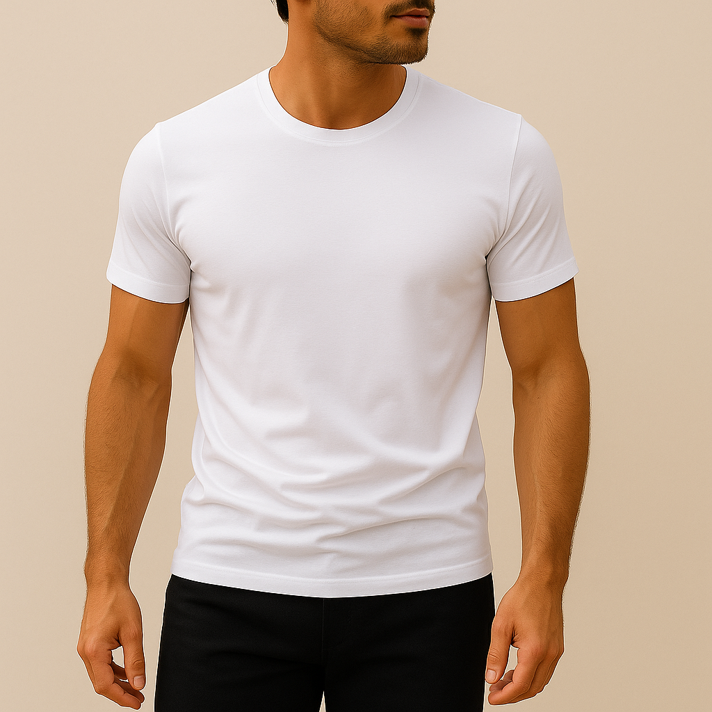 Men's Slim Fit Cotton T-Shirt | Vaester & Co