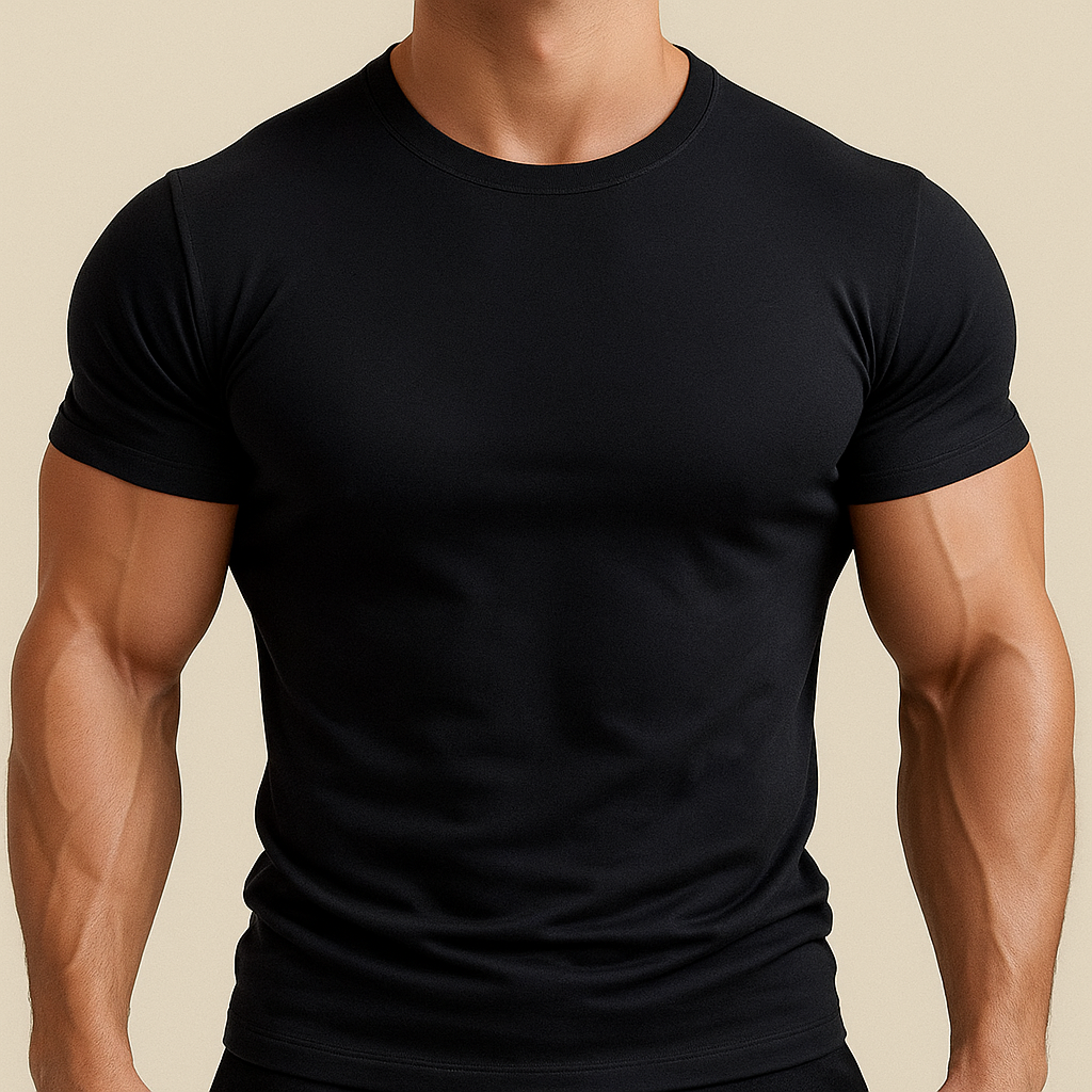 Men's Slim Fit Cotton T-Shirt | Vaester & Co