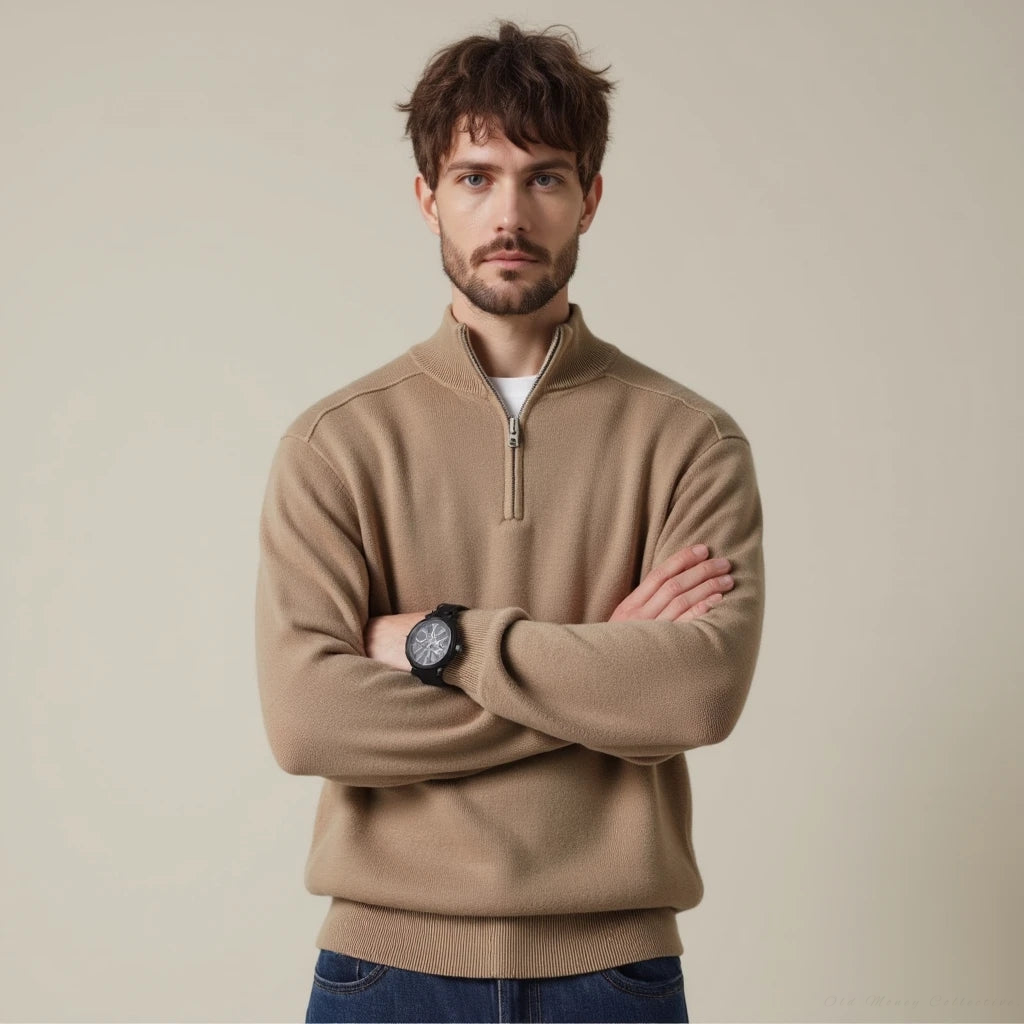 Lugano Merino Wool Half-Zip | Vaester & Co