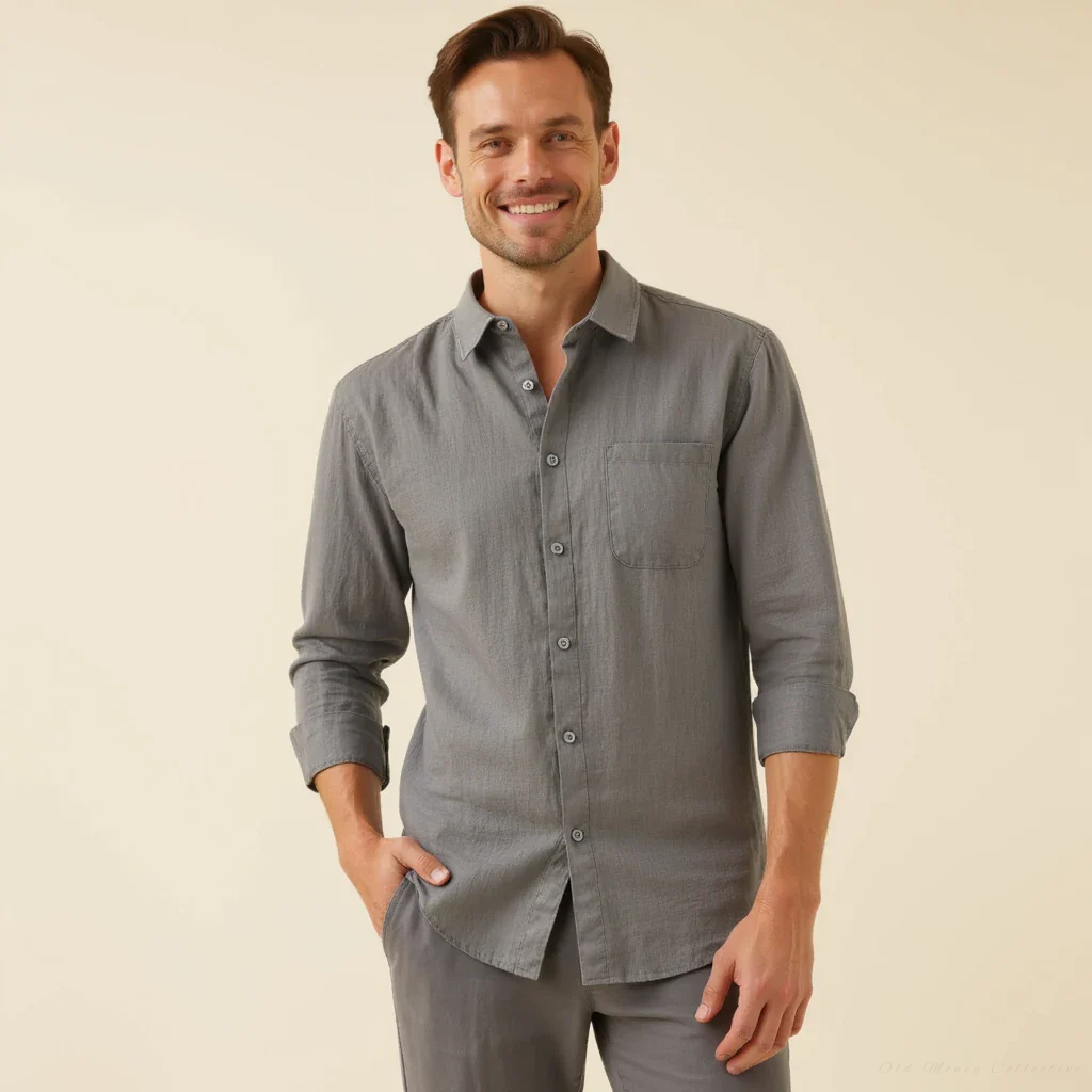 Porto Linen Shirt | Vaester & Co