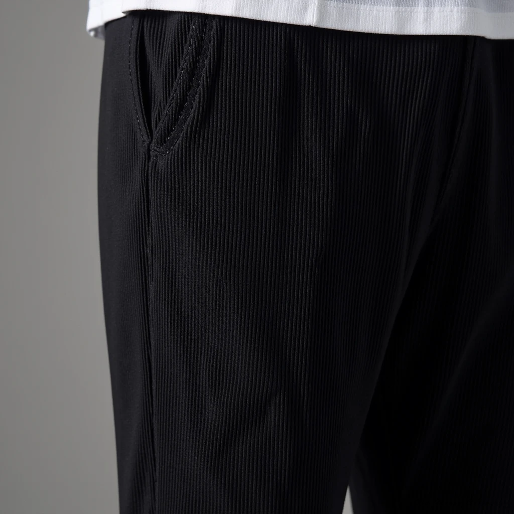 Texture Cotton Pantalon | Vaester & Co