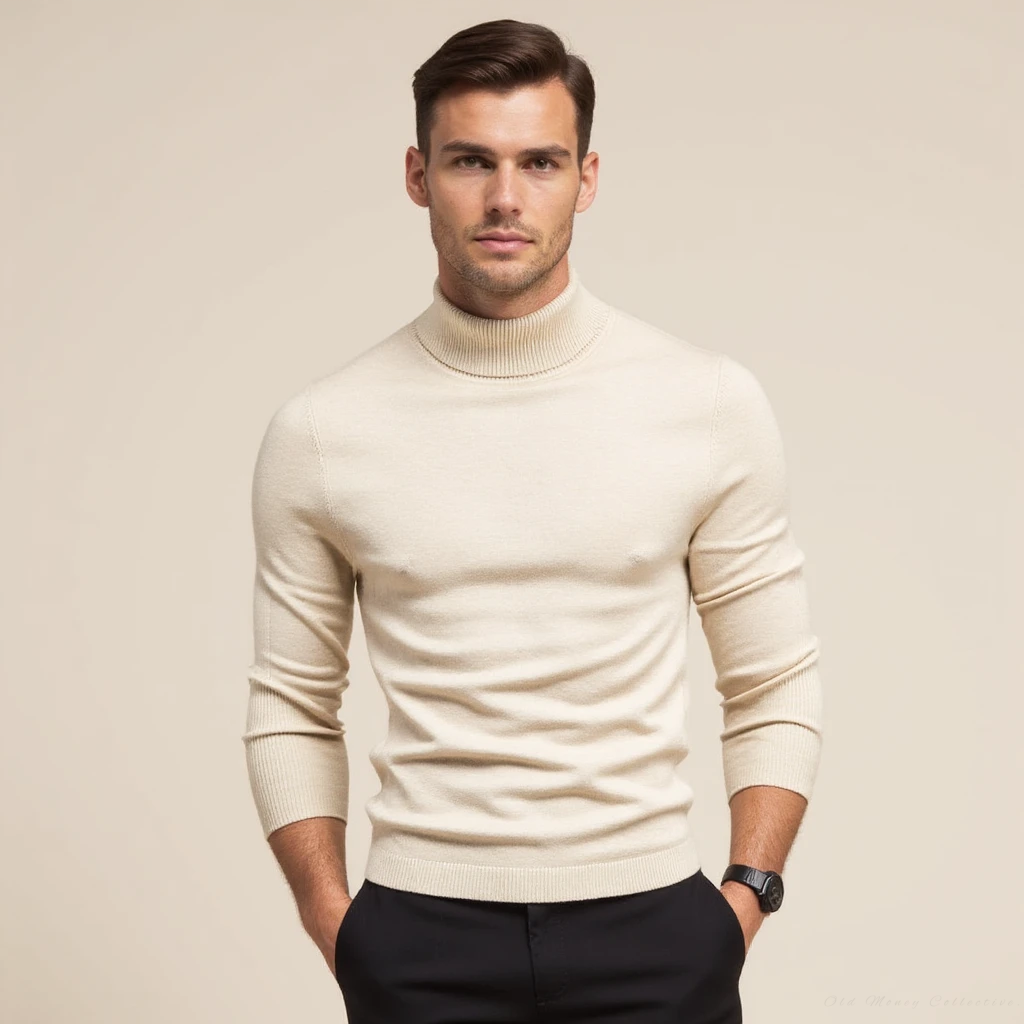 The Monte Carlo Cashmere Blend Turtleneck | Vaester & Co