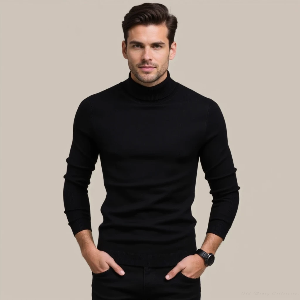 The Monte Carlo Cashmere Blend Turtleneck | Vaester & Co