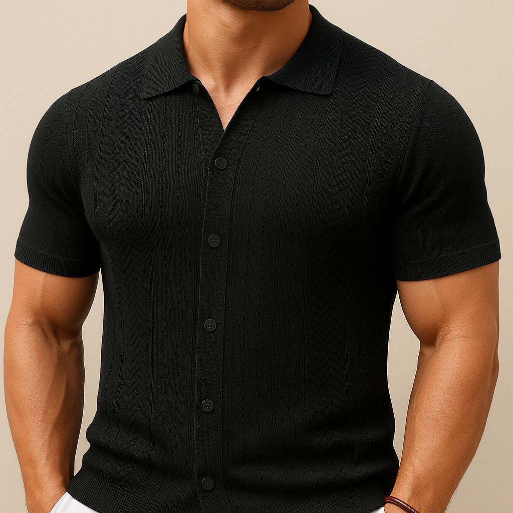 Men's Vintage Knit Summer Shirt | Vaester & Co