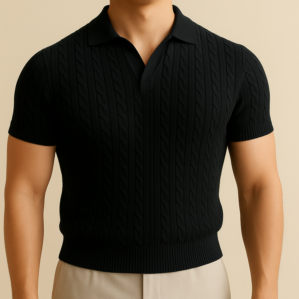 Classic Polo-Style Men’s T-Shirt | Vaester & Co