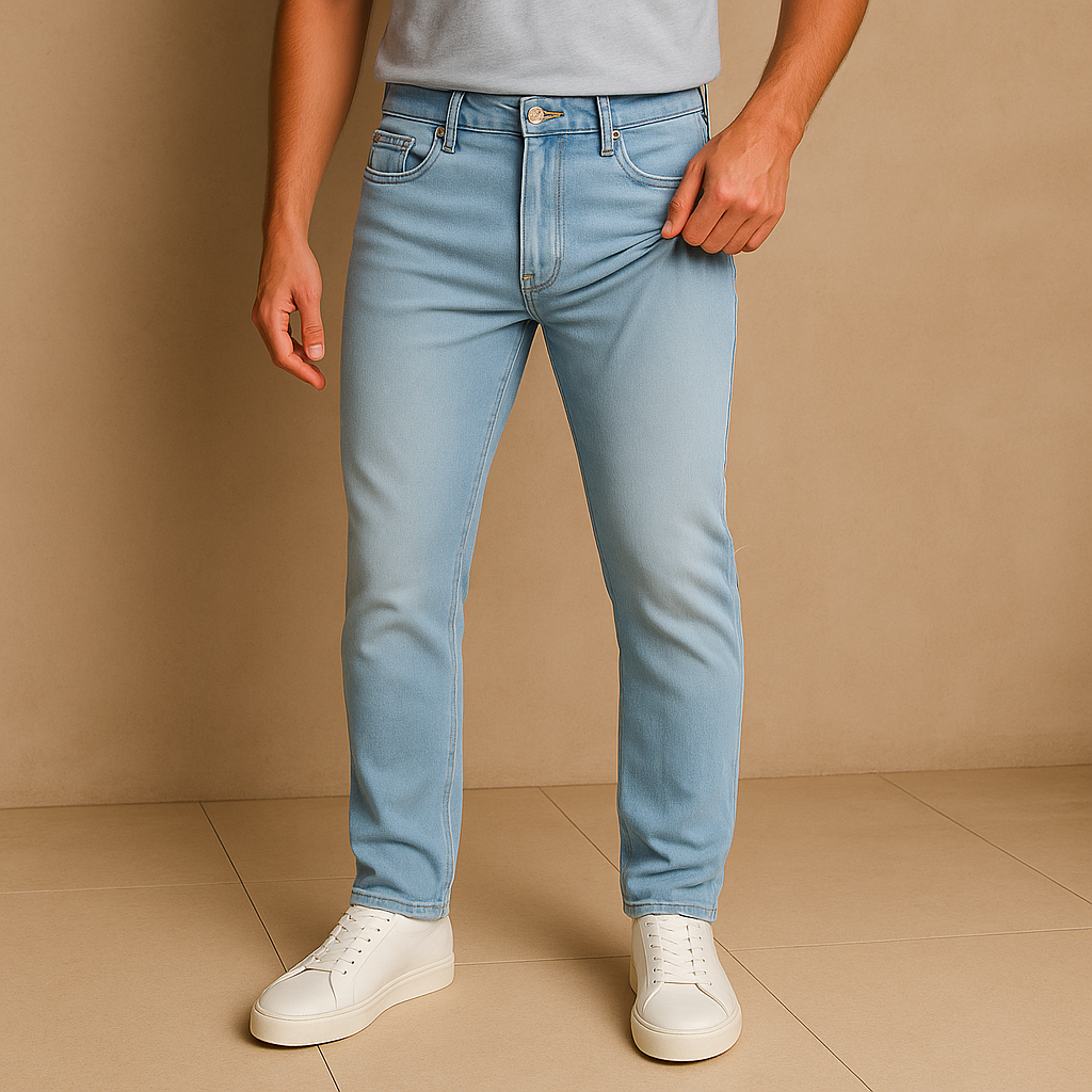 Men’s Flex Stretch Slim Straight Jeans | Vaester & Co