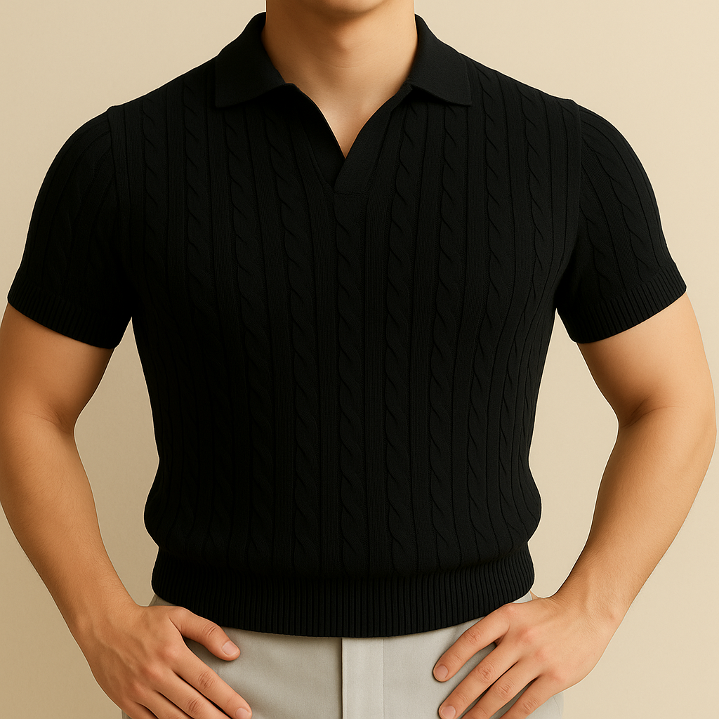 Classic Polo-Style Men’s T-Shirt | Vaester & Co