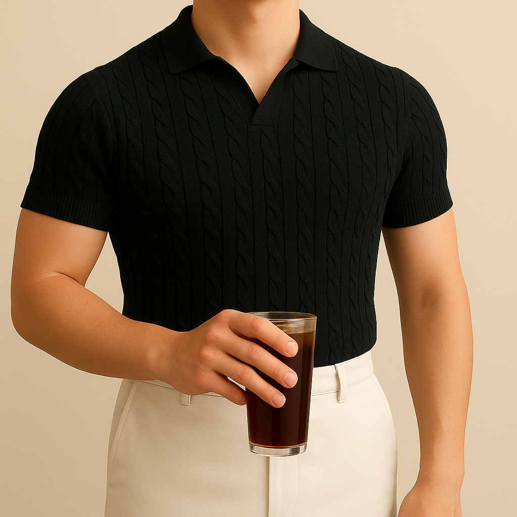 Classic Polo-Style Men’s T-Shirt | Vaester & Co
