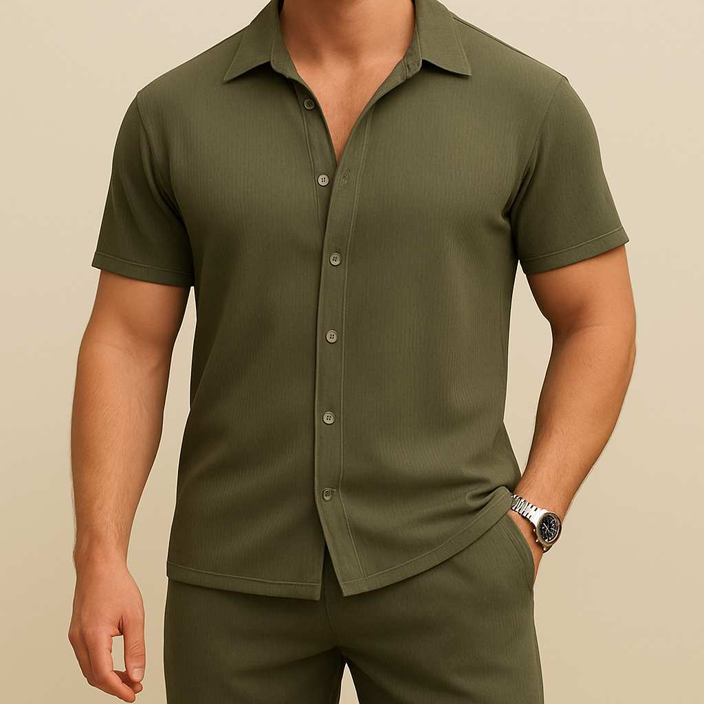 Casual Loose Fit Shirt Sets | Vaester & Co