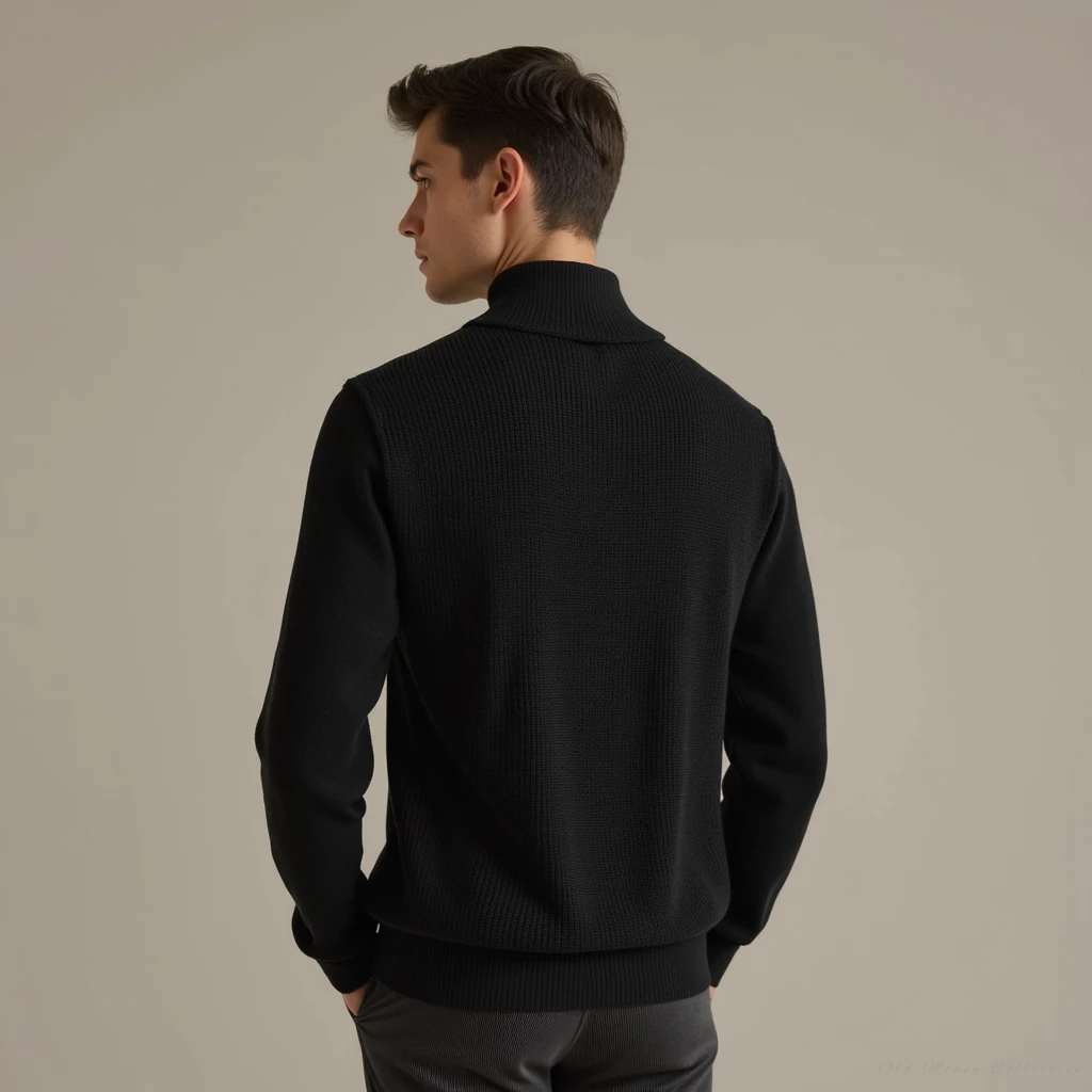 Aspen Knitted Zip-Up Sweater | Vaester & Co