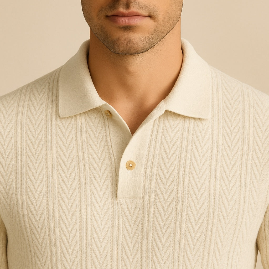 White Structured Regular Fit Shirt | Vaester & Co