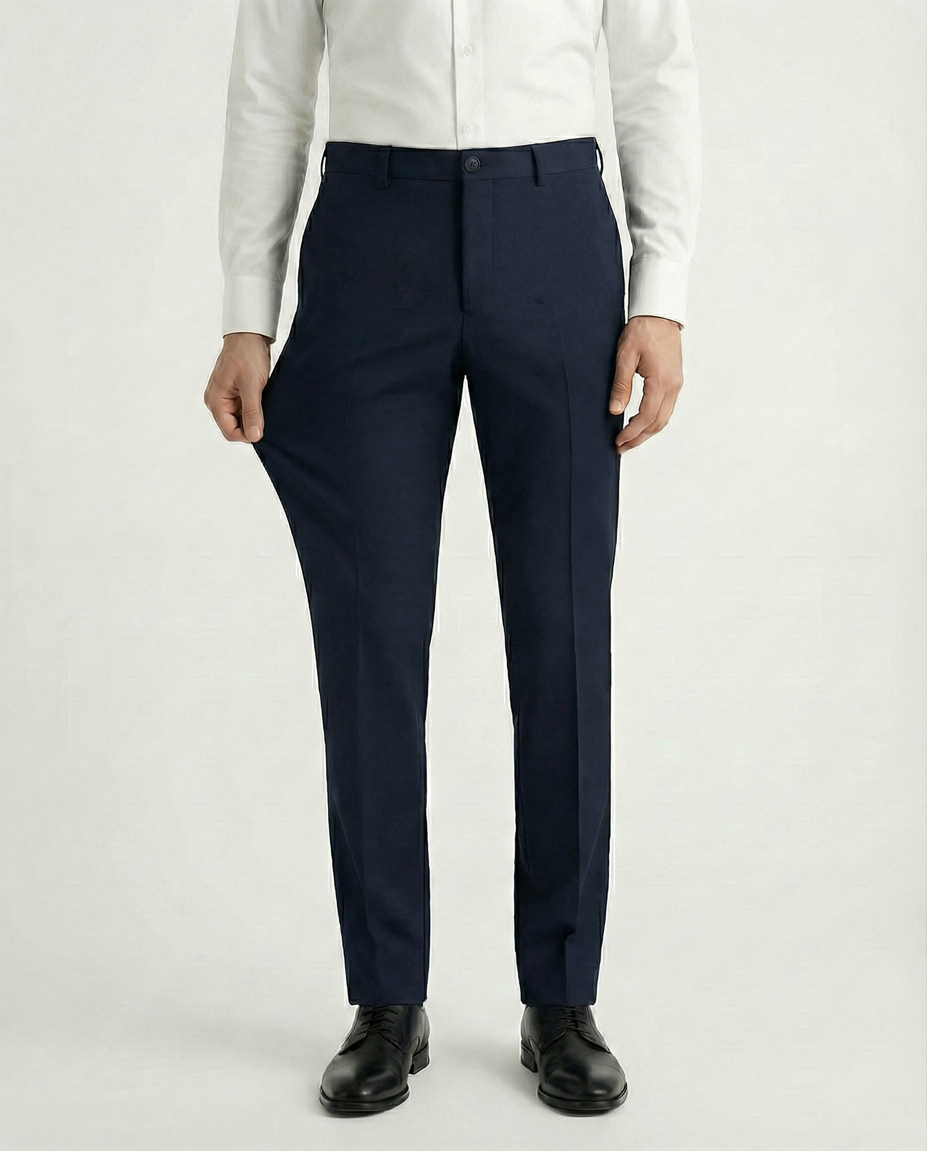 Pantalones de Vestir Elásticos Azzurro | Vaester & Co