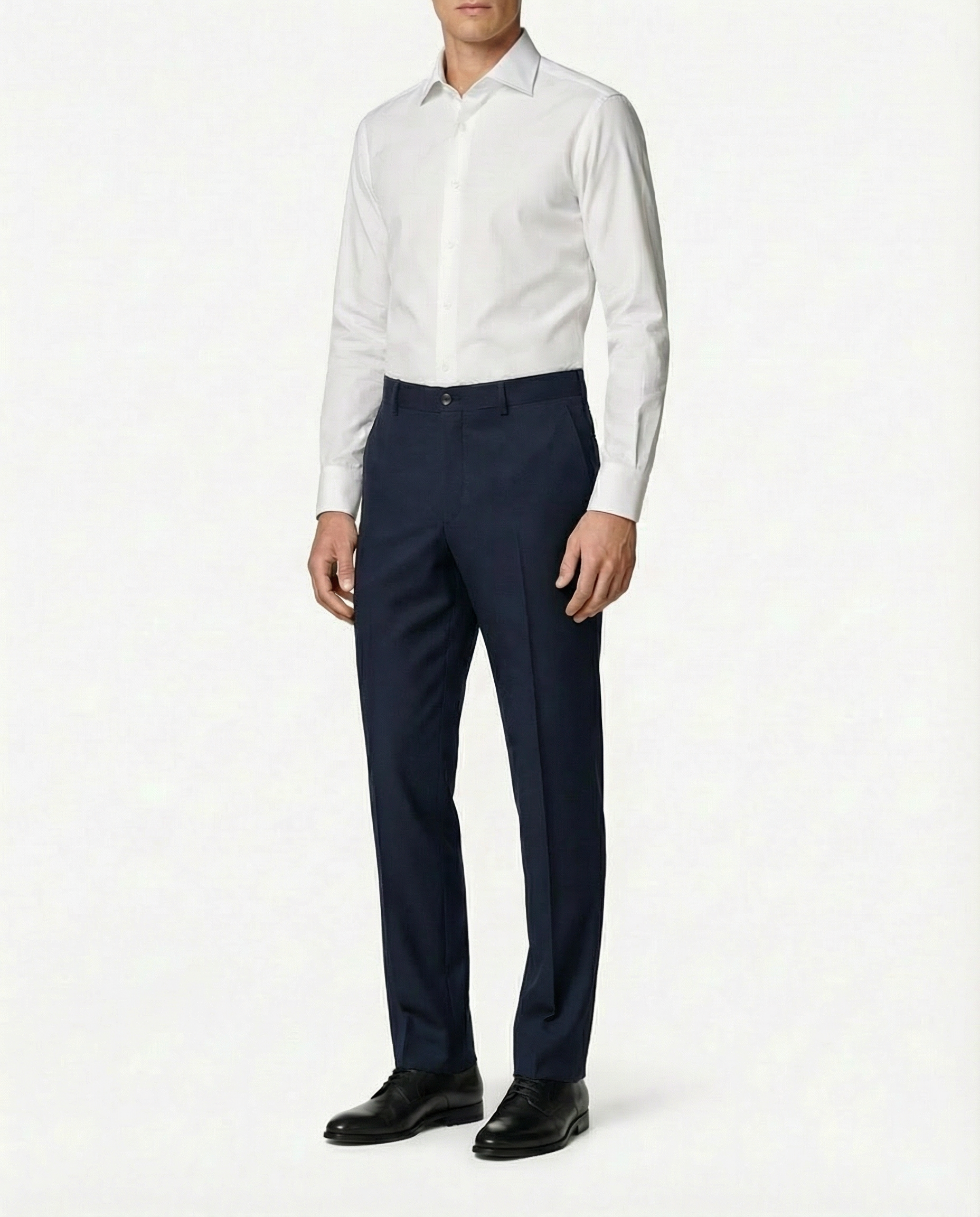 Pantalones de Vestir Elásticos Azzurro | Vaester & Co