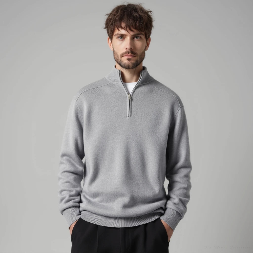Lugano Merino Wool Half-Zip | Vaester & Co