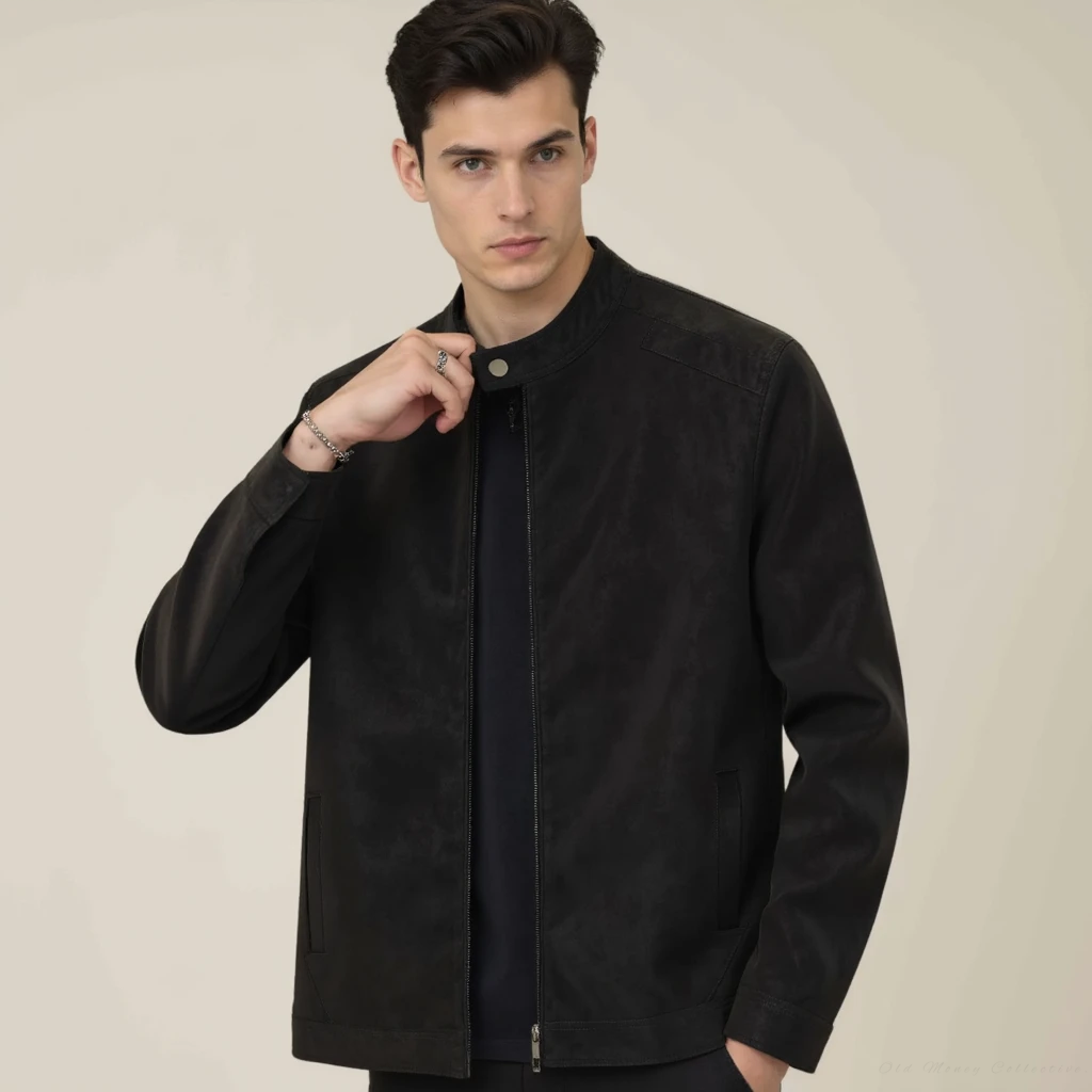 Luxe Suede-Leather Jacket | Vaester & Co