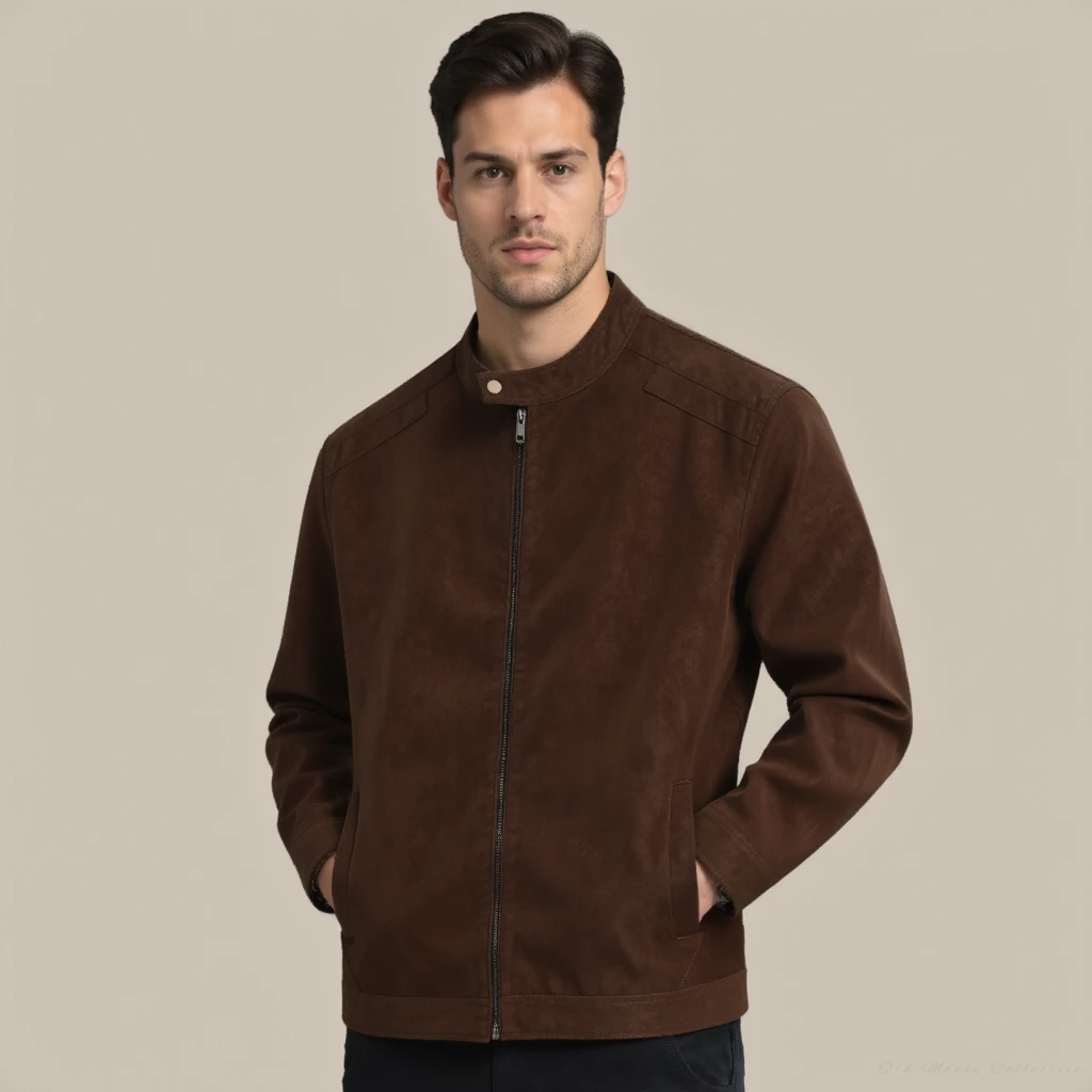 Luxe Suede-Leather Jacket | Vaester & Co