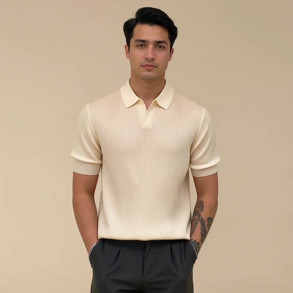 Portofino Silk Mesh T-Shirt | Vaester & Co