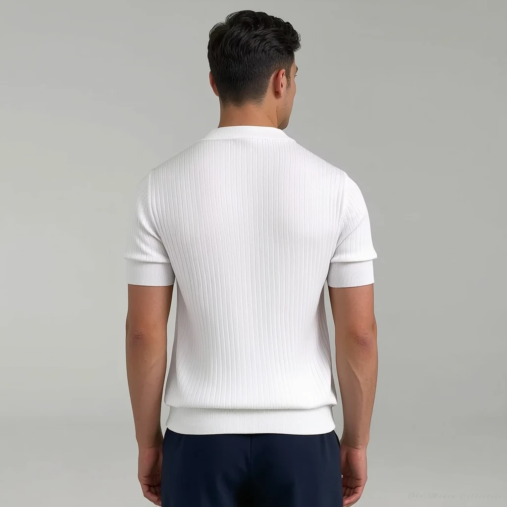 Portofino Silk Mesh T-Shirt | Vaester & Co