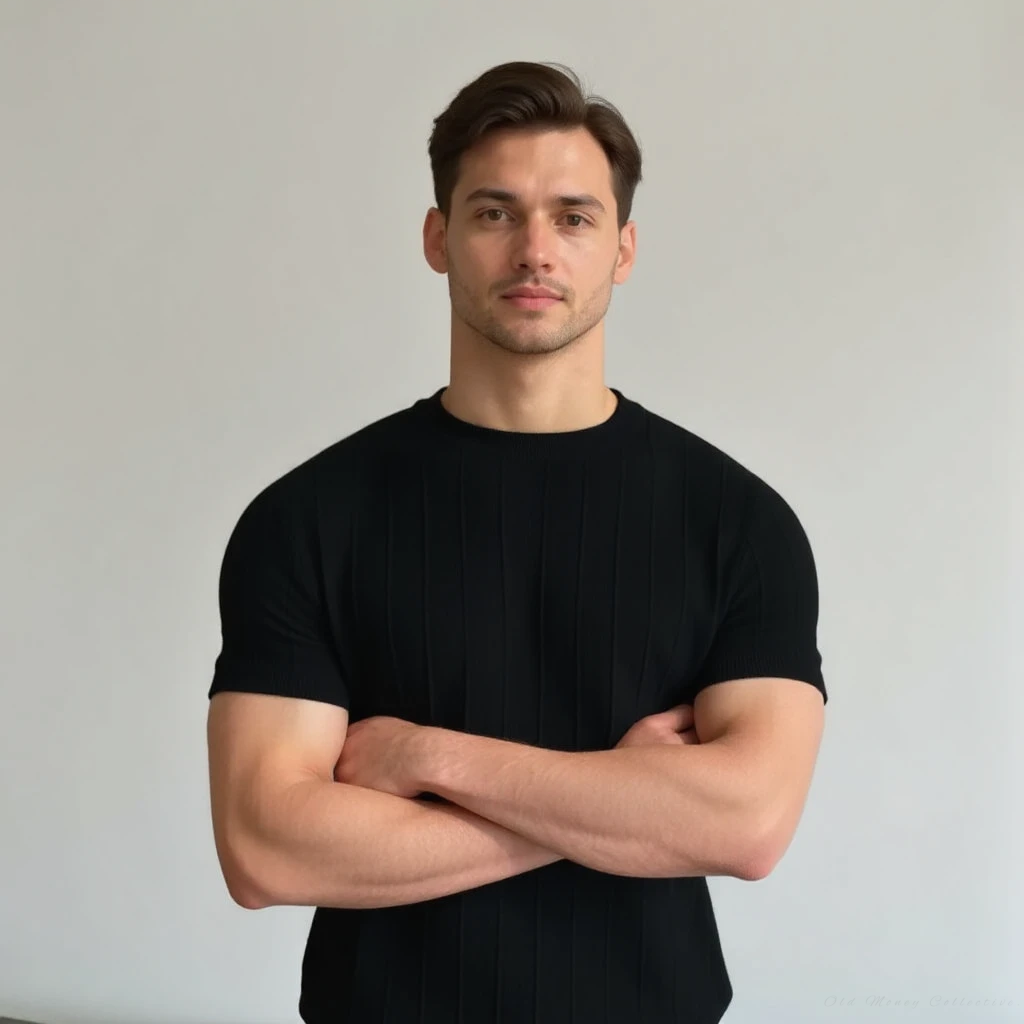 Ribbed T-Shirt | Vaester & Co