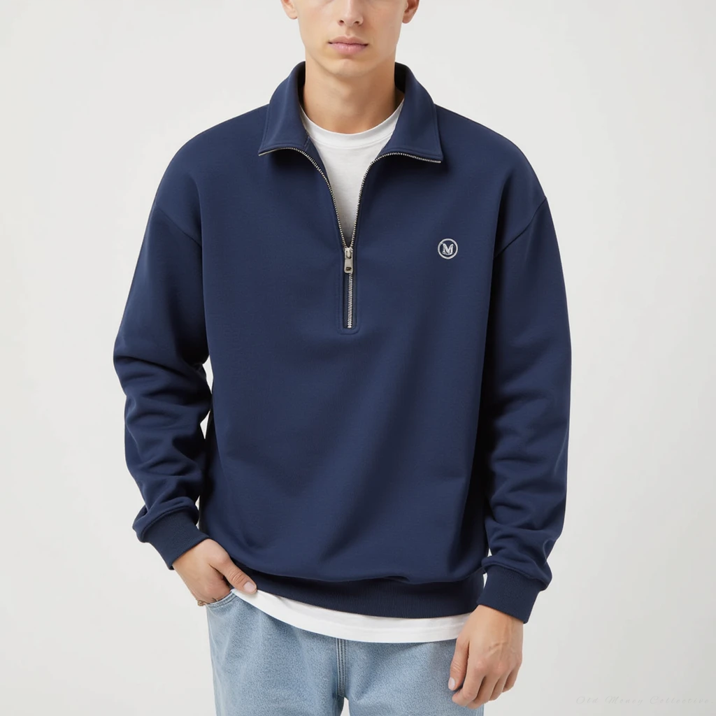 South Beach Cotton Zip-Up | Vaester & Co