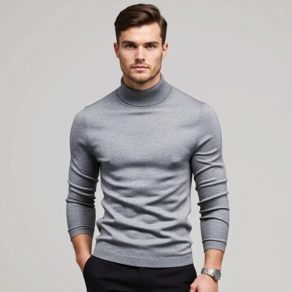 The Monte Carlo Cashmere Blend Turtleneck | Vaester & Co