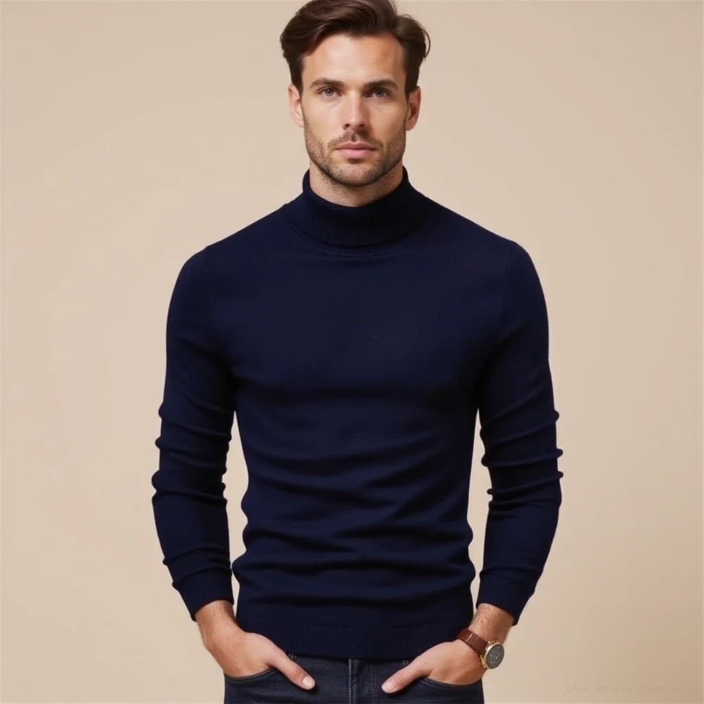 The Monte Carlo Cashmere Blend Turtleneck | Vaester & Co
