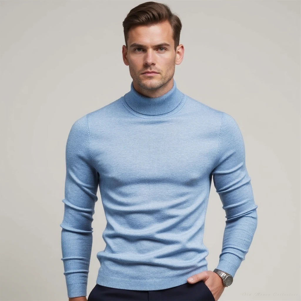 The Monte Carlo Cashmere Blend Turtleneck | Vaester & Co